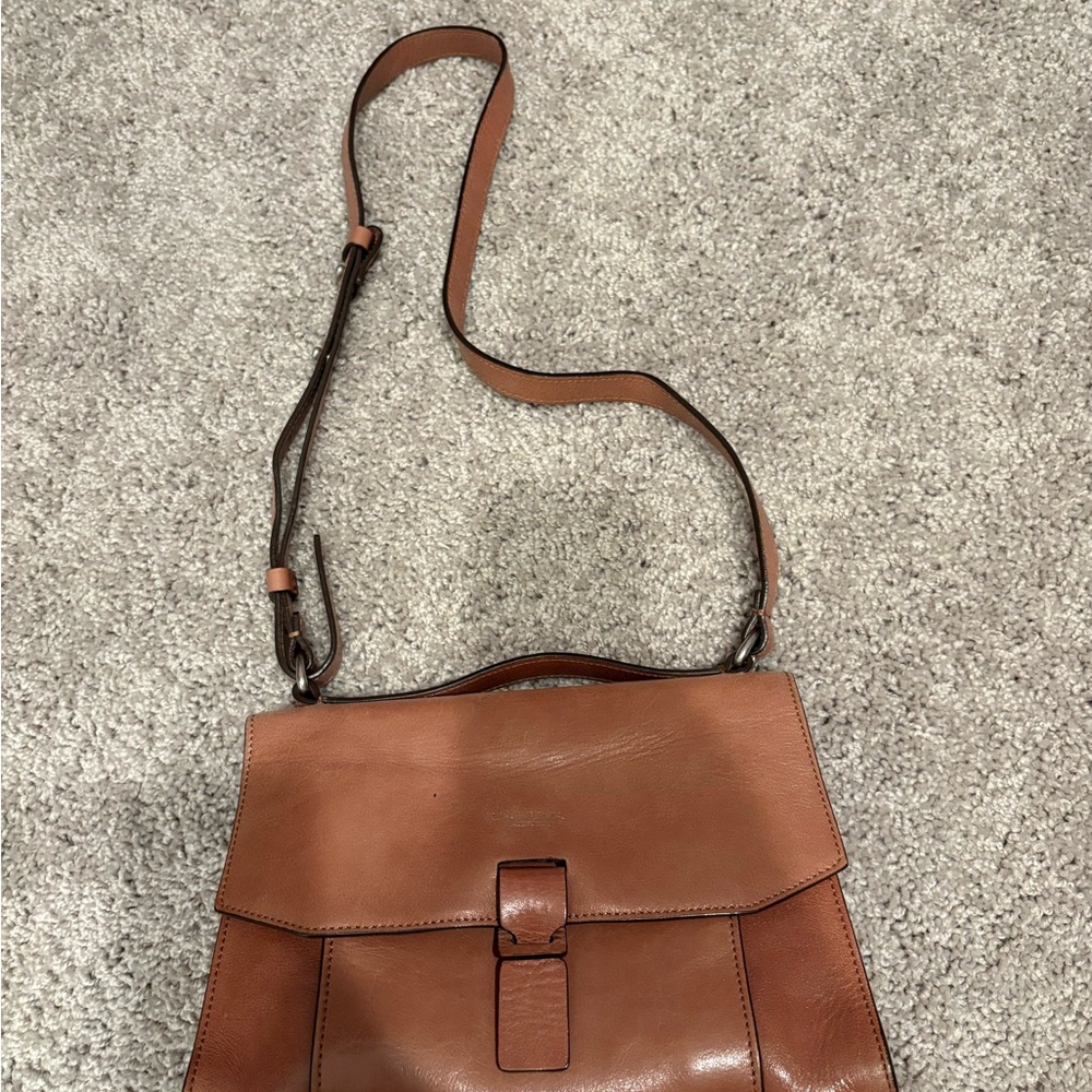 Italian Leather Pink Purse